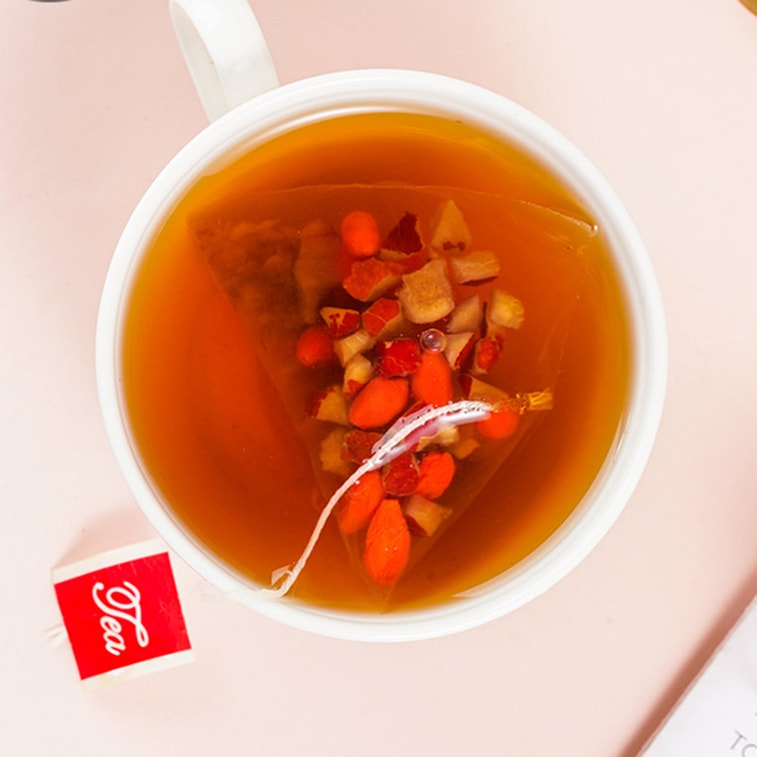 【Livraison directe du Canada】 Sifanda Thé aux cinq rouges 100g (10g x 10P) Combinaison classique d'ingrédients rouges, thé essentiel pour femmes, thé d'après-midi décontracté, cadeau de fête, sachets de thé mélangés, thé pour toutes saisons 5
