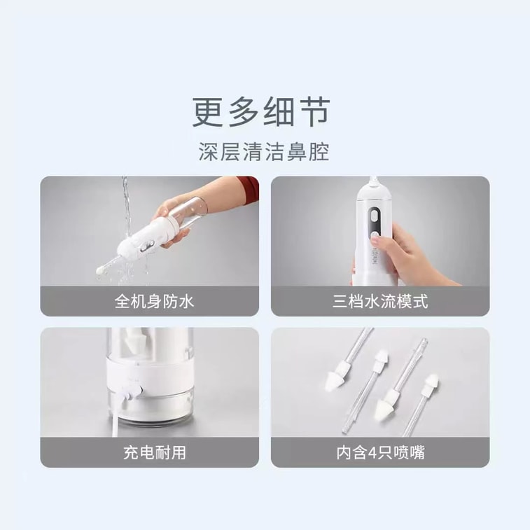 [중국에서 온 다이렉트 메일] Xiaomi Youpin 테스트 휴대용 여행용 전기 Neti 세탁기 6