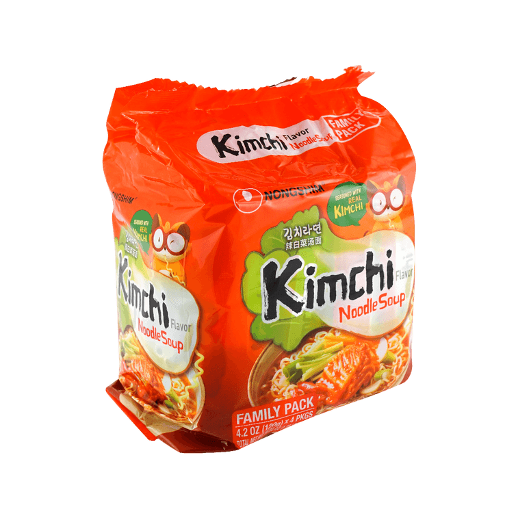 韓國NONGSHIM農心 韓式辣白菜拉麵 湯麵泡麵 4連包 480g 11