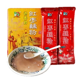 Dechun Chengjiang 붉은 대추 및 연근 분말 10 팩 200g 향수 식품 운남 특산품 바로 마실 수 있음