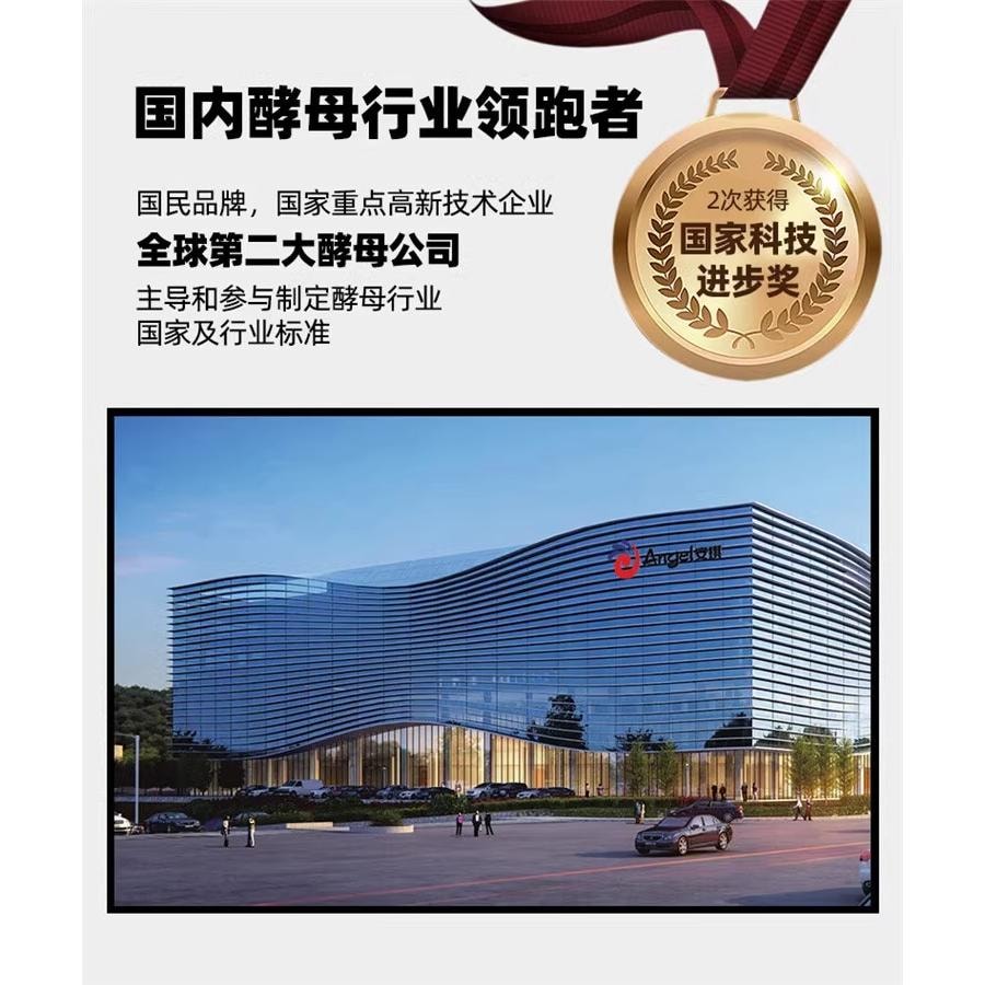  安琪 酵母耐高糖做麵包吐司的發酵粉包子饅頭5g*10包