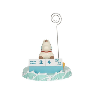 【中國直郵】 大英博物館 馬上有錢日曆便條紙夾桌面小擺件生肖款9.3*9.2*7cm*1件