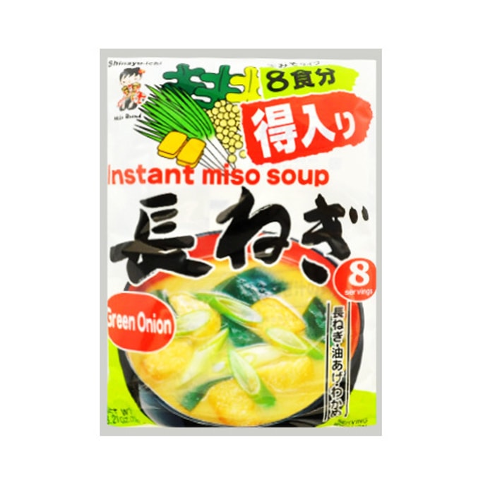 Instant Miso Soup Green Onion Flavor 8bags