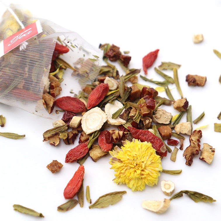 【Livraison directe du Canada】Sifanda Thé à l'astragale et au ginseng américain 100g (5g×20p) Astragale sélectionnée, jujube rouge, thé blanc, goji, ginseng américain, chrysanthème et autres ingrédients naturels, sans additifs, thé à base de plantes, thé couramment utilisé au bureau, cadeau de fête 3