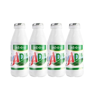 【中國直郵】 娃哈哈 Ad鈣奶鈣奶乳製品童年回憶營養飲料220ml*4瓶