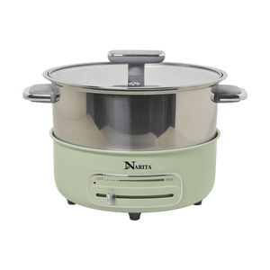 Hot Pot with Non- Stick Grill Pan- 4.0 L NEC-406G