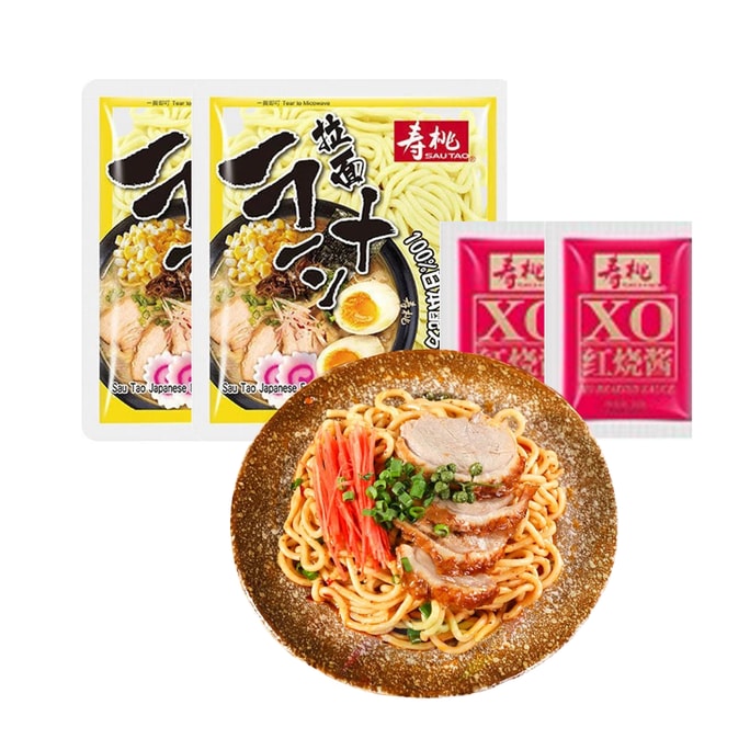 Wet Japanese ramen 180g*2packs