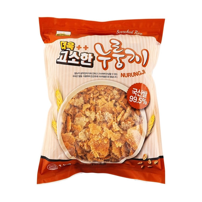 누룽지 - 한국식 볶은밥, 1060g (35.27oz) 【전통 한국 추억의 간식】