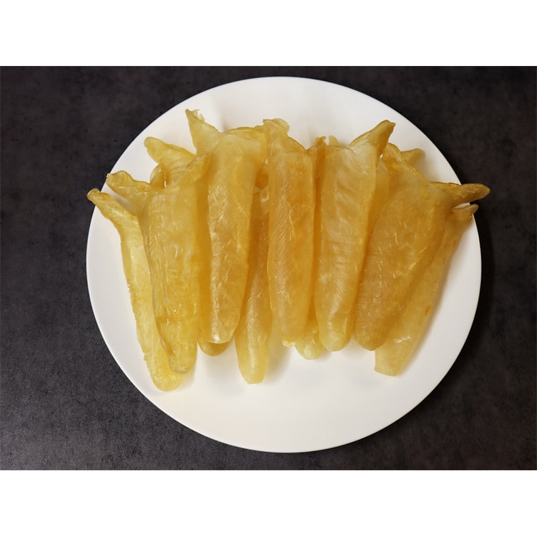 美國九龍堂 花膠魚膠 野生南非黃花筒膠 AAA等級450g 一磅裝23頭左右 (大號) 4