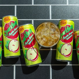 【新品上市】香港VITA维他 气泡苹果绿茶 310ml*6罐