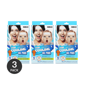 【Value Pack】Stona Baby and Kids Fever Patch Cooling Patch Gel Sheets 18pcs