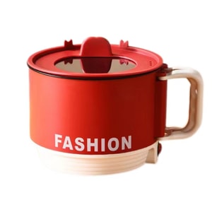 Multi-Functional Small Electric Cooker Household Mini Student Hot Pot Instant Noodles - Red Multi-functional Pot 1 Pc