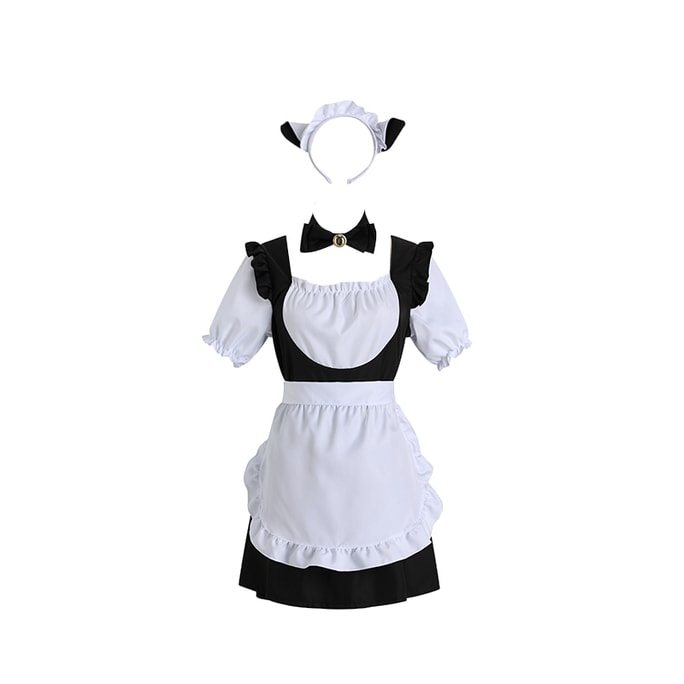 PinklemonLA Sexy No-Shirt Sweet Maid Dresses Japanese Apron Uniforms