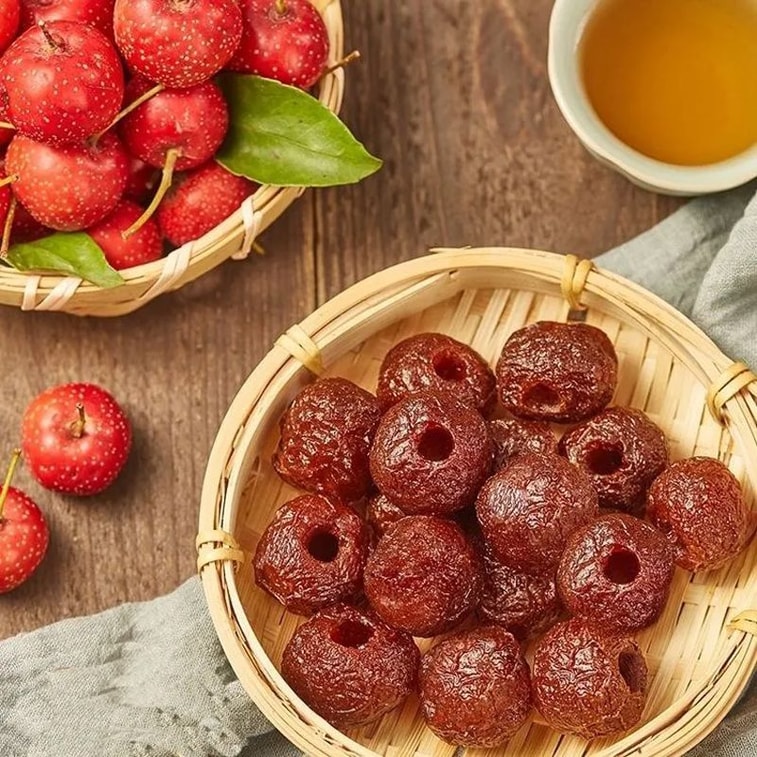 Longyutang Hollow Hawthorn 100g, Additive-free, Zero Sucrose, Pitted Preserved Fruit, Sweet And Sour Taste, Appetizing And Aiding Digestion 7