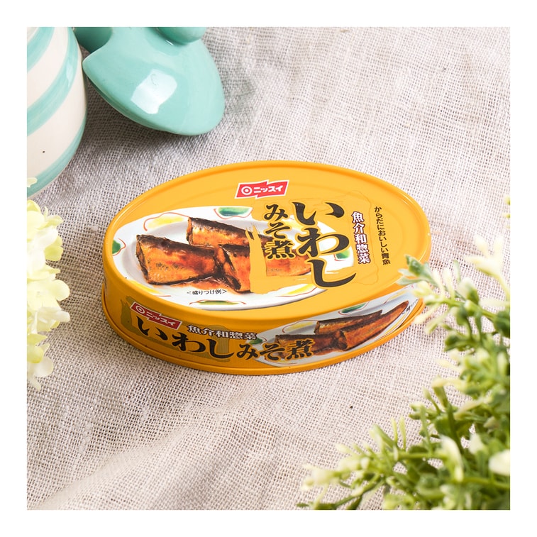 Japanese Miso Sardine Fish Can ,3.53 oz【Ready To Eat】【For Rice,Noodles and Lunch Box】 11