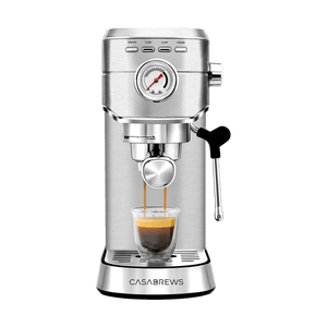 Compact 20-Bar Espresso Machine with Stainless Steel Milk Frother Steam Wand Coffee Machine CM5418™