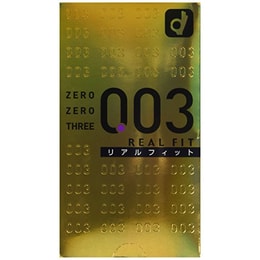 日本OKAMOTO冈本 003超薄安全避孕套 贴身光滑版 10个装