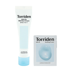 순한 히알루론산 저분자 선크림 2.03 fl oz × 1개 【무료 증정: 히알루론산 진정 크림 1개】