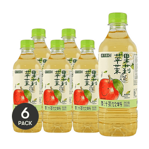 Apple Jasmine Fruit Juice Tea Drink 16.91 fl oz  *6【6 Packs】【Fruit Juice Content ≥20%】【Selected Hengxian Jasmine】