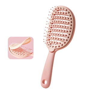 【 Recommended by Xiaohongshu 】 Self cleaning high skull top pork rib massage comb 1 brush 0 winding smooth hair comb