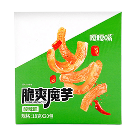 嘎嘎嘴 魔芋爽 酸辣味 18g*20包入 360g