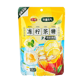 米唐元气×立顿联名 冻柠茶糖 双倍薄荷 50g【劲爽凉感】