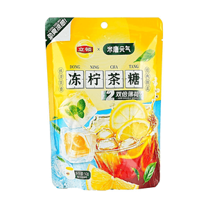 Lipton Collaboration,Frozen Lemon Tea Candy Double Mint , 1.76 oz