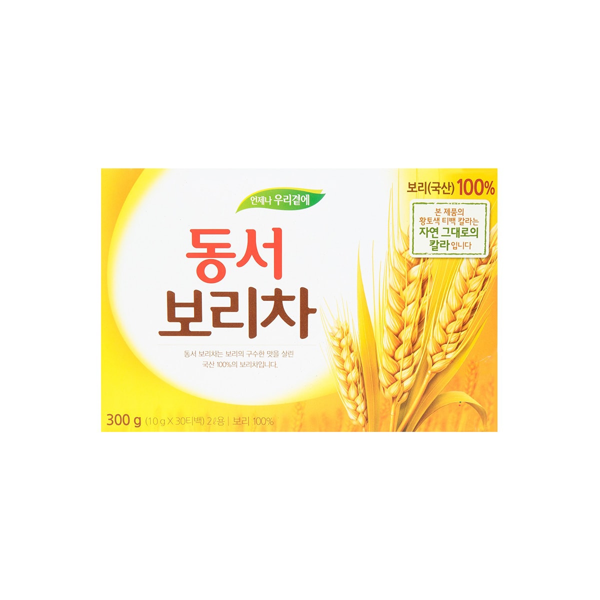 韩国dongsuh东西提神养生大麦茶30包入300g晒单