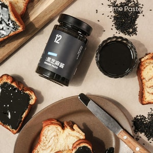 VEpiaopiao 100% 纯黑芝麻酱  220g【0白砂糖高钙】【可用于甜品三明治面包燕麦碗等】