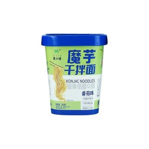 Lazy Person Konjac Cold Noodles Bucket Instant Ready-to-Eat Cold Noodles No Cooking 0 Fat Low-Calorie Snack Light Meal Dorm Cold Noodles 260g*1 Pack