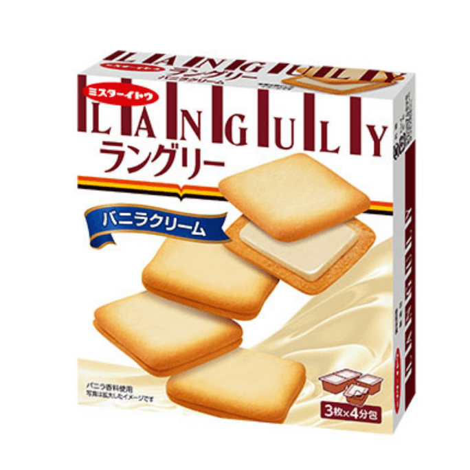 Ito Confectionery Vanilla Cream Sandwich Cookies, 12 Pieces