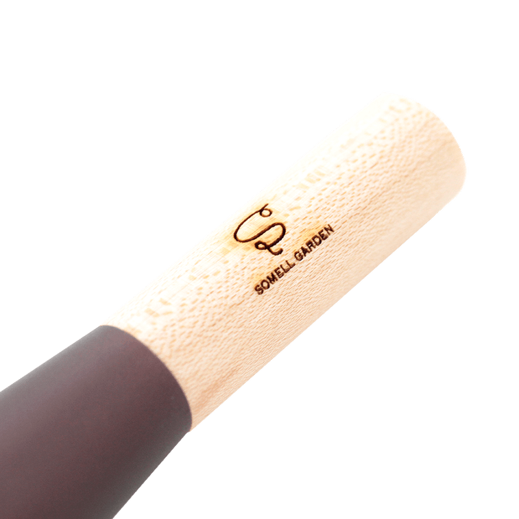 [日本直邮] KOYUDO 晃祐堂 Somell Garden化妆刷 ORANGE×HARDMAPLE 1支 6