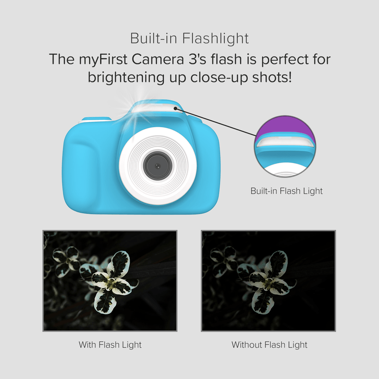 シンガポール myFirst 子供用 HD デジタルカメラ 耐衝撃ケース付き カメラ 3 ブルー 6