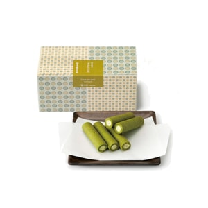 【日本直邮】邸园辻利 奶油夹心抹茶蛋卷 8枚入