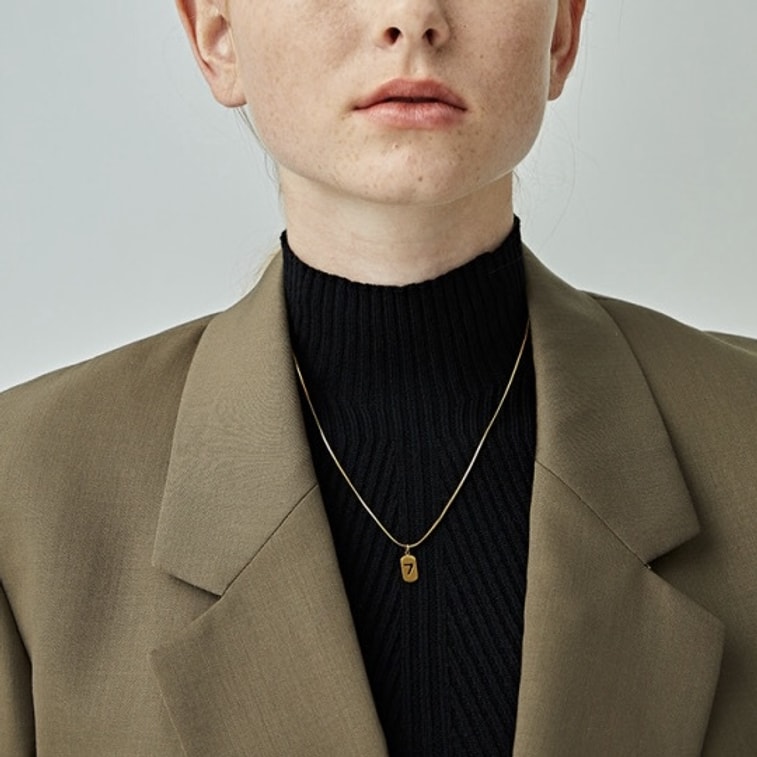 SHAPES STUDIO 幸运7号吊坠项链 一条 3