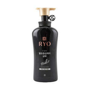 韩国RYO吕 黑色参宝抗老化防脱发洗发水 中/干性发质适用 490ml