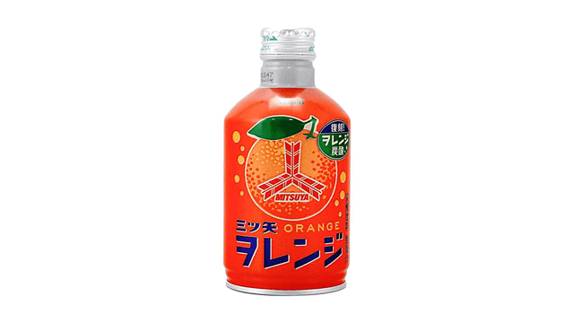 ASAHI 三ツ矢オレンジサイダー、レトロリバイバル炭酸飲料、10.14液量