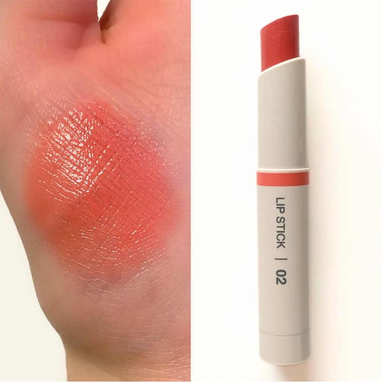 [Livraison directe du Japon] Rouge à lèvres hydratant MUJI (Muji) 02 Rose Poudré 2.5g 4
