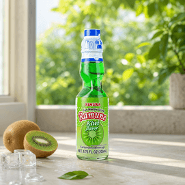 Ramune Soda Kiwi Flavor, 6.76 fl oz