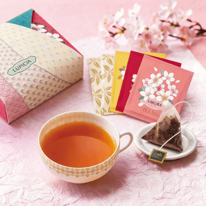 日本LUPICIA绿碧茶园  春季樱花限定 茶包礼盒 5包入 12.5g【内含樱花莓果柚子樱桃玫瑰5种口味】【季节限定】【精致伴手礼】