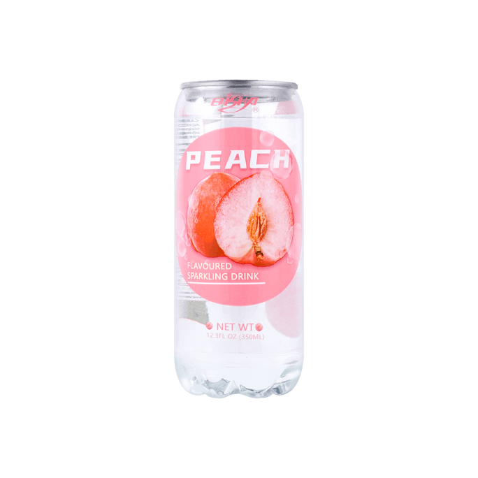 Peach Sparkling Water - Sweet & Refreshing, 12.3fl oz