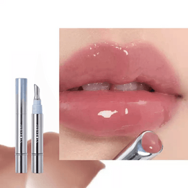 JUDYDOLL橘朵 冰钻精华唇蜜 >90%精华 镜面水光唇釉唇油口红 水润不油嘟嘟唇 #G05 桃胶冰 藕粉裸棕色【重磅新品】