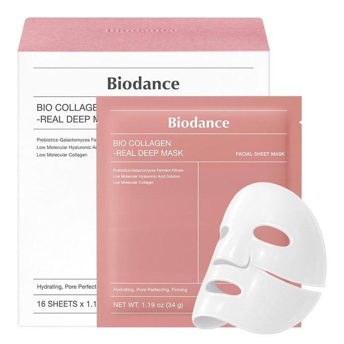  Bio Collagen Real Deep Mask 4 Sheets×34g