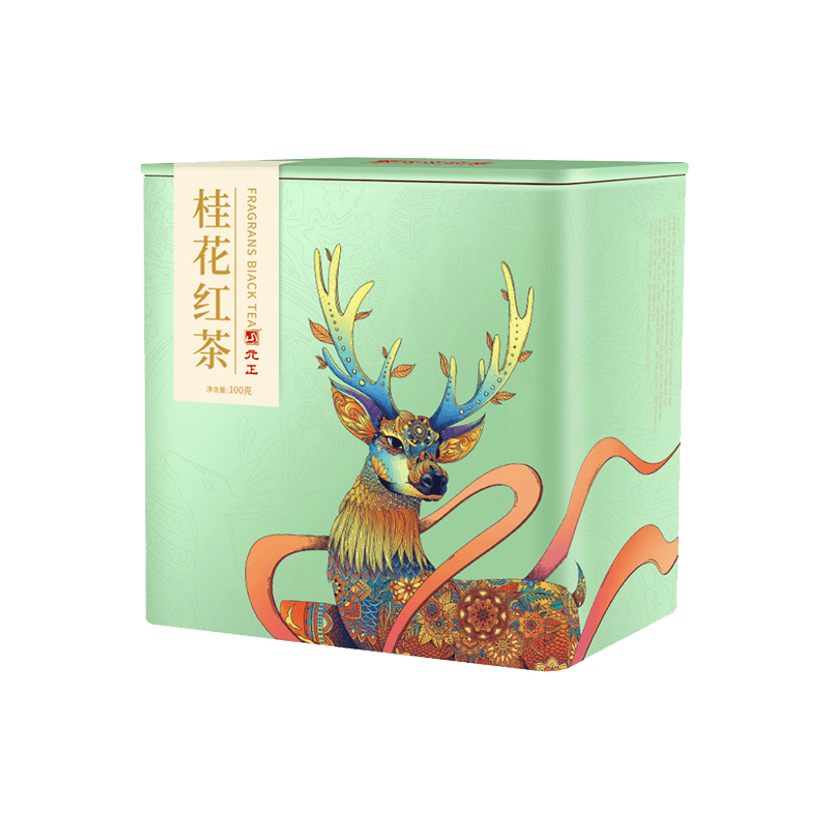YuanZheng Osmanthus Fragrans Black Tea Tin 100g