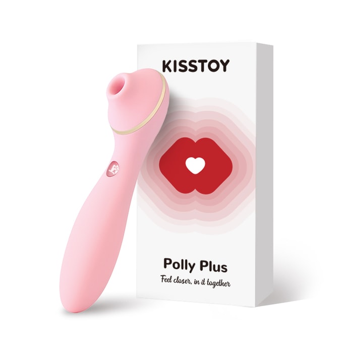 KISTOY Polly Plus二代吸吮秒潮神器 新包裝 - 粉紅色