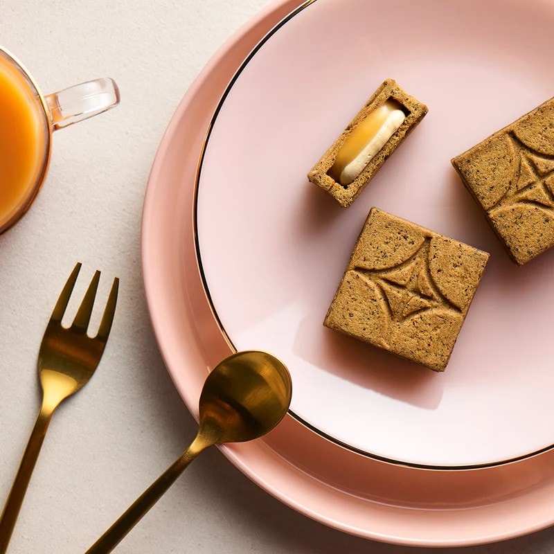 【日本直邮】 日本 press butter sand 人气网红饼干 伴手礼 日式红茶伯爵风味 黄油夹心饼干 5枚装