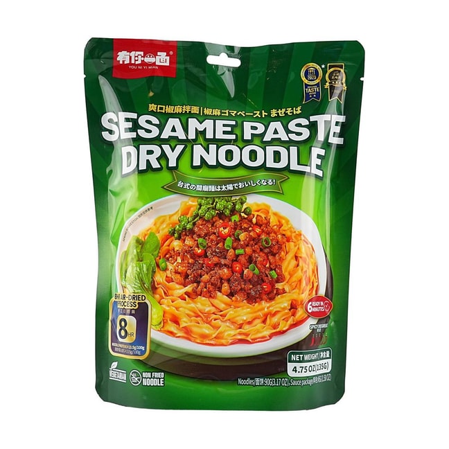 有你一面 爽口椒麻拌面 135g 【经典椒麻风味 一口入魂】