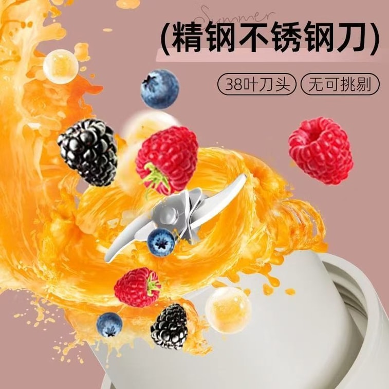 C&C 라이프스타일 휴대용 고붕규산 유리 주서 컵(미국산) - 저온 유지 주서, 무선 전기 미니 얼음 분쇄 주서 3