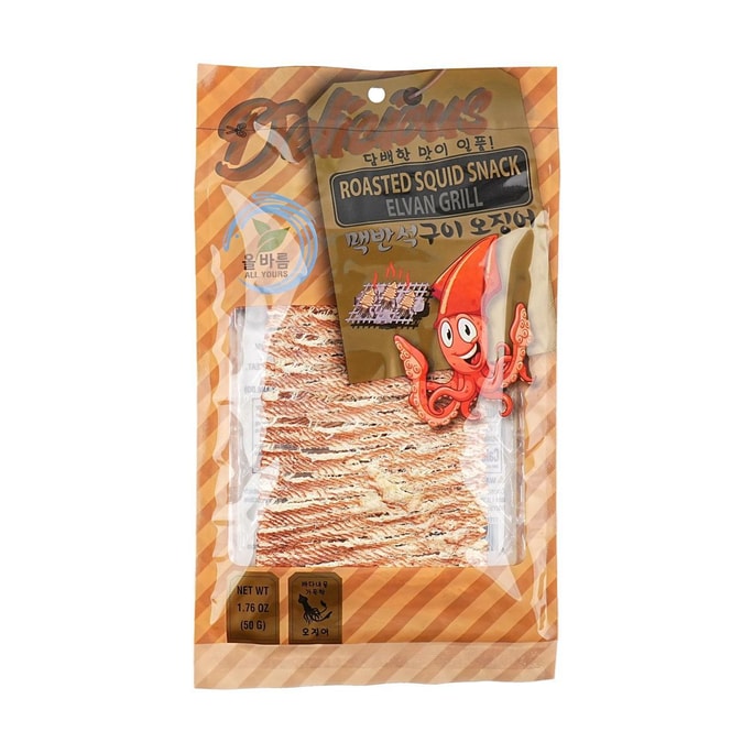 韓國JAYONE 烤魷魚 燒烤風味 50g
