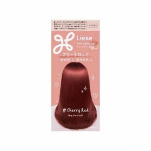 Liese Hair Color Gel Cherry Red 191mL